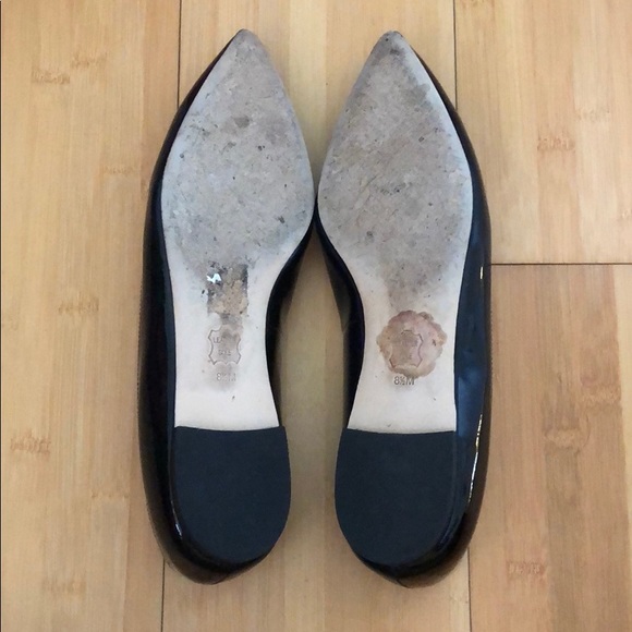 TORY BURCH - Melody Flat Leather Flats - Picture 3 of 4